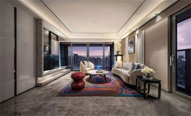 深圳灣公館復式豪宅室內軟裝設計新動態-別墅設計,軟裝設計,室內設計,豪宅設計,深圳例外軟裝設計公司