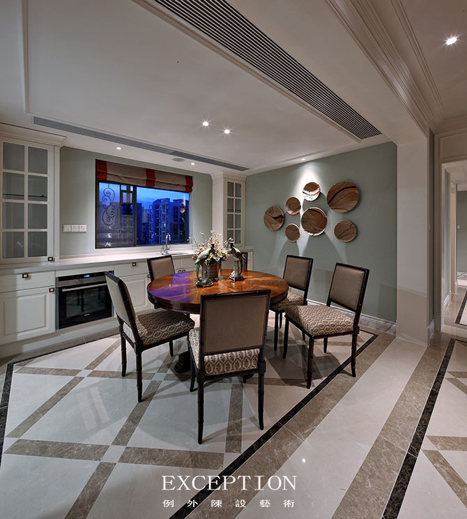 餐廳設(shè)計(jì)成這樣，天天呆這里也不會(huì)膩！-別墅設(shè)計(jì),軟裝設(shè)計(jì),室內(nèi)設(shè)計(jì),豪宅設(shè)計(jì),深圳例外軟裝設(shè)計(jì)公司
