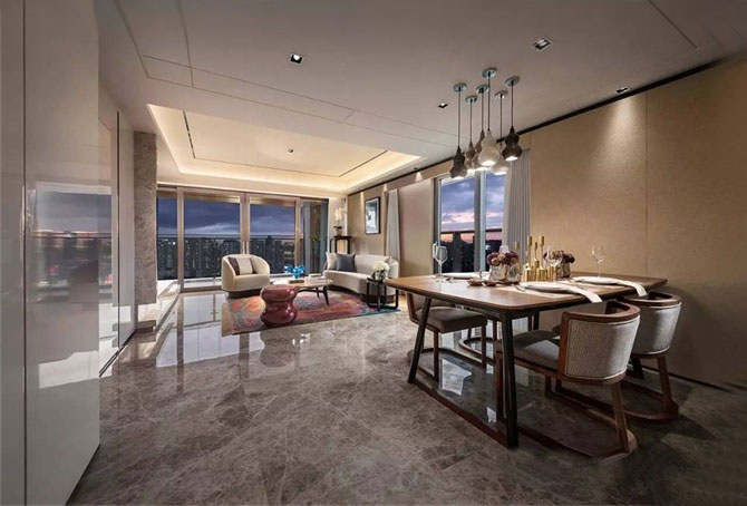 深圳灣公館復式豪宅室內軟裝設計新動態-別墅設計,軟裝設計,室內設計,豪宅設計,深圳例外軟裝設計公司