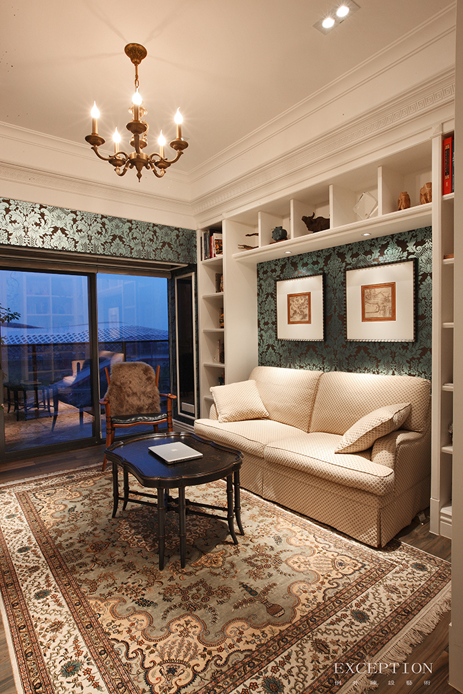 書房還能這樣設(shè)計，漲姿勢了！-別墅設(shè)計,軟裝設(shè)計,室內(nèi)設(shè)計,豪宅設(shè)計,深圳例外軟裝設(shè)計公司