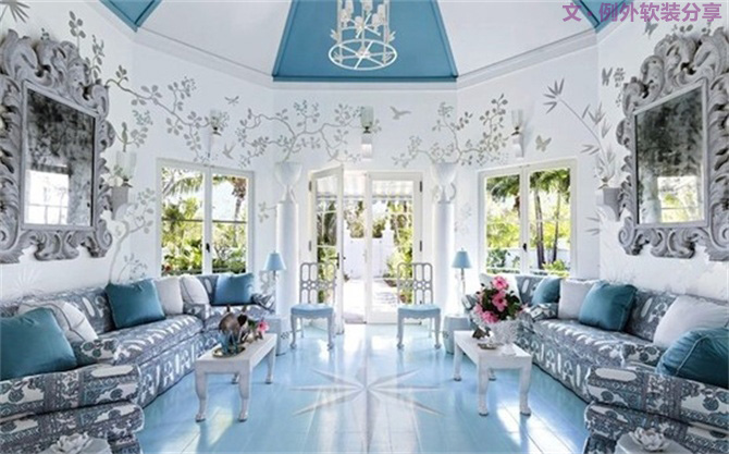 這種墻面裝飾設計，你家敢嘗試？-別墅設計,軟裝設計,室內設計,豪宅設計,深圳例外軟裝設計公司