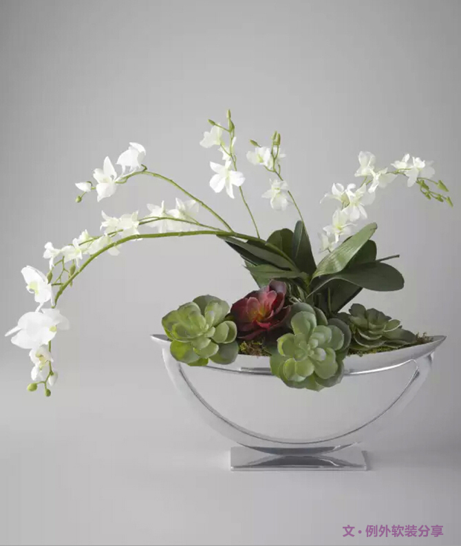 這才叫真正的花藝，你那只算小盆綠植（下）-別墅設計,軟裝設計,室內(nèi)設計,豪宅設計,深圳例外軟裝設計公司