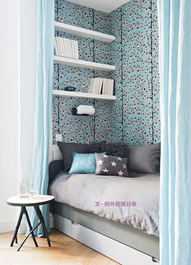 深海密語——藍色海洋公寓設計-別墅設計,軟裝設計,室內設計,豪宅設計,深圳例外軟裝設計公司