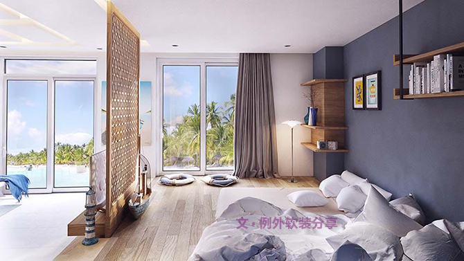 玩轉(zhuǎn)海灘度假風(fēng)，美式也可以如此輕快-別墅設(shè)計(jì),軟裝設(shè)計(jì),室內(nèi)設(shè)計(jì),豪宅設(shè)計(jì),深圳例外軟裝設(shè)計(jì)公司