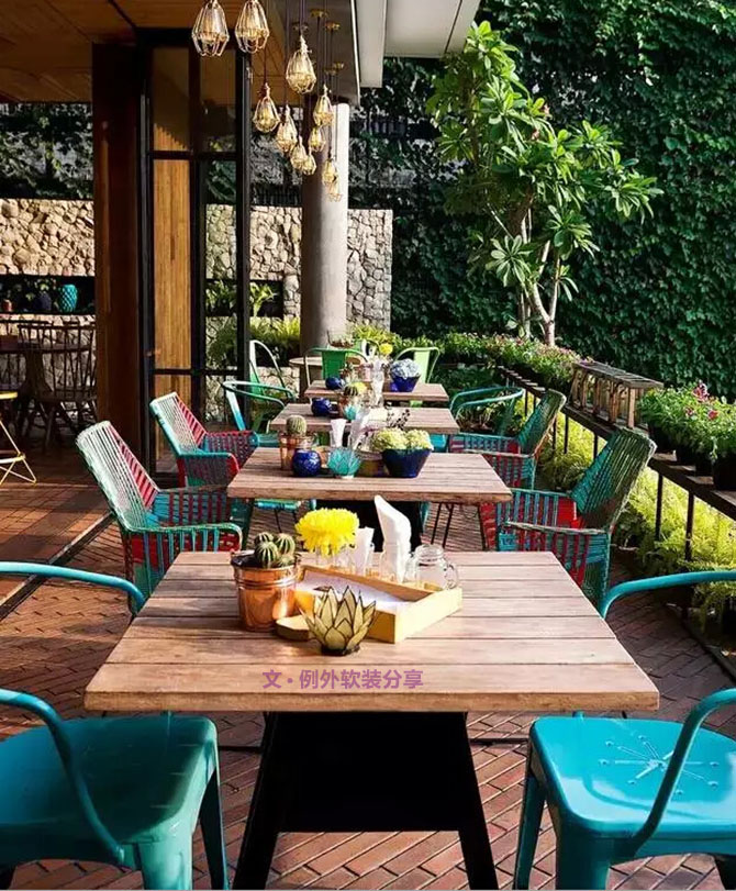 熱帶景觀生態餐廳，讓你未吃先醉-別墅設計,軟裝設計,室內設計,豪宅設計,深圳例外軟裝設計公司