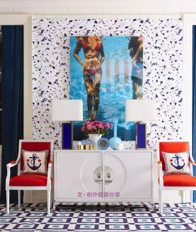 Jonathan Adler的空間布藝魔術-別墅設計,軟裝設計,室內設計,豪宅設計,深圳例外軟裝設計公司