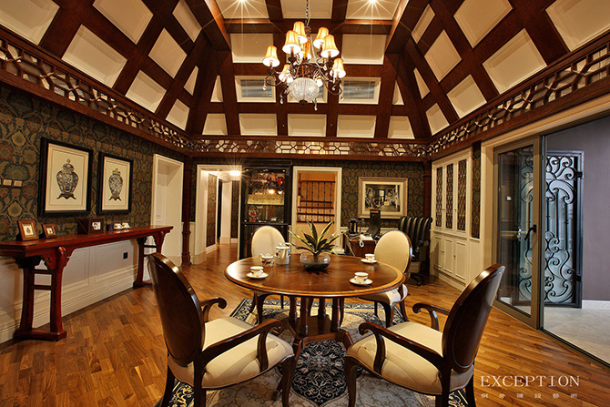 中式軟裝設計魅力密碼-別墅設計_軟裝設計_室內設計_豪宅設計-深圳例外軟裝設計公司