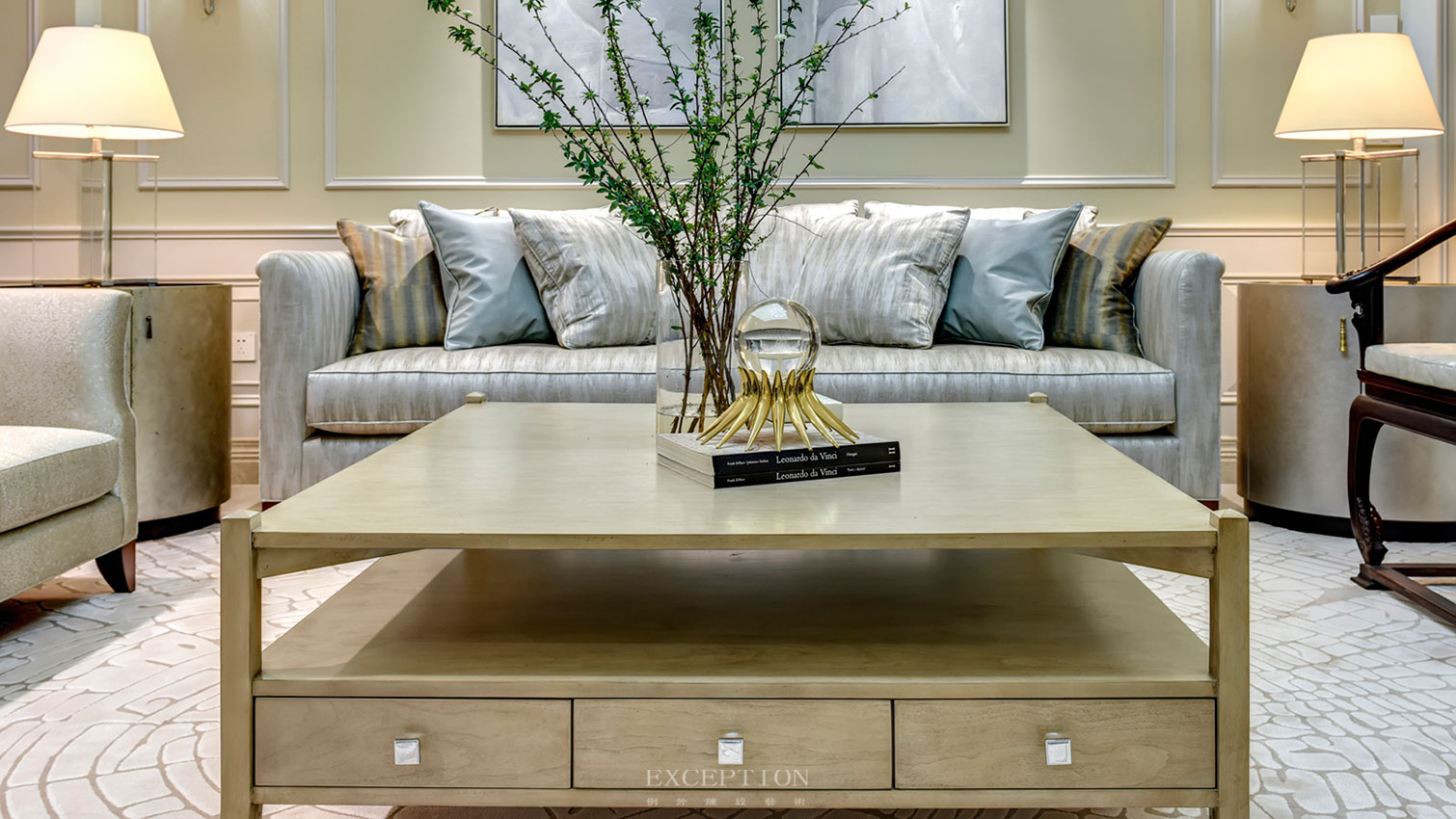 別墅軟裝設計、深圳軟裝設計、深圳軟裝公司、深圳別墅設計-例外（香港）國際陳設藝術顧問有限公司