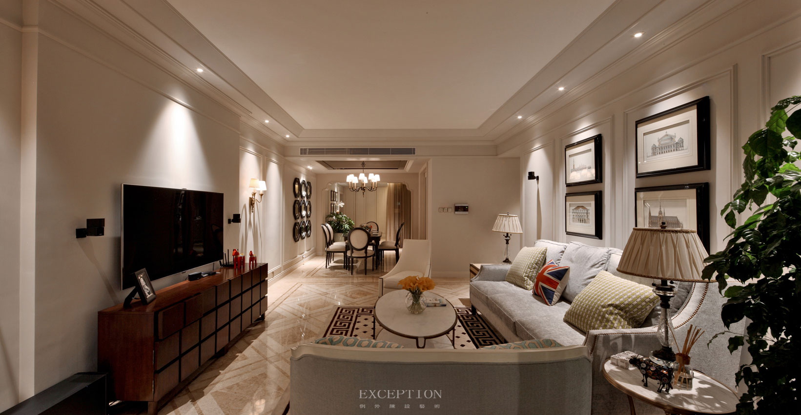 別墅軟裝設計、深圳軟裝設計、深圳軟裝公司、深圳別墅設計-例外（香港）國際陳設藝術顧問有限公司