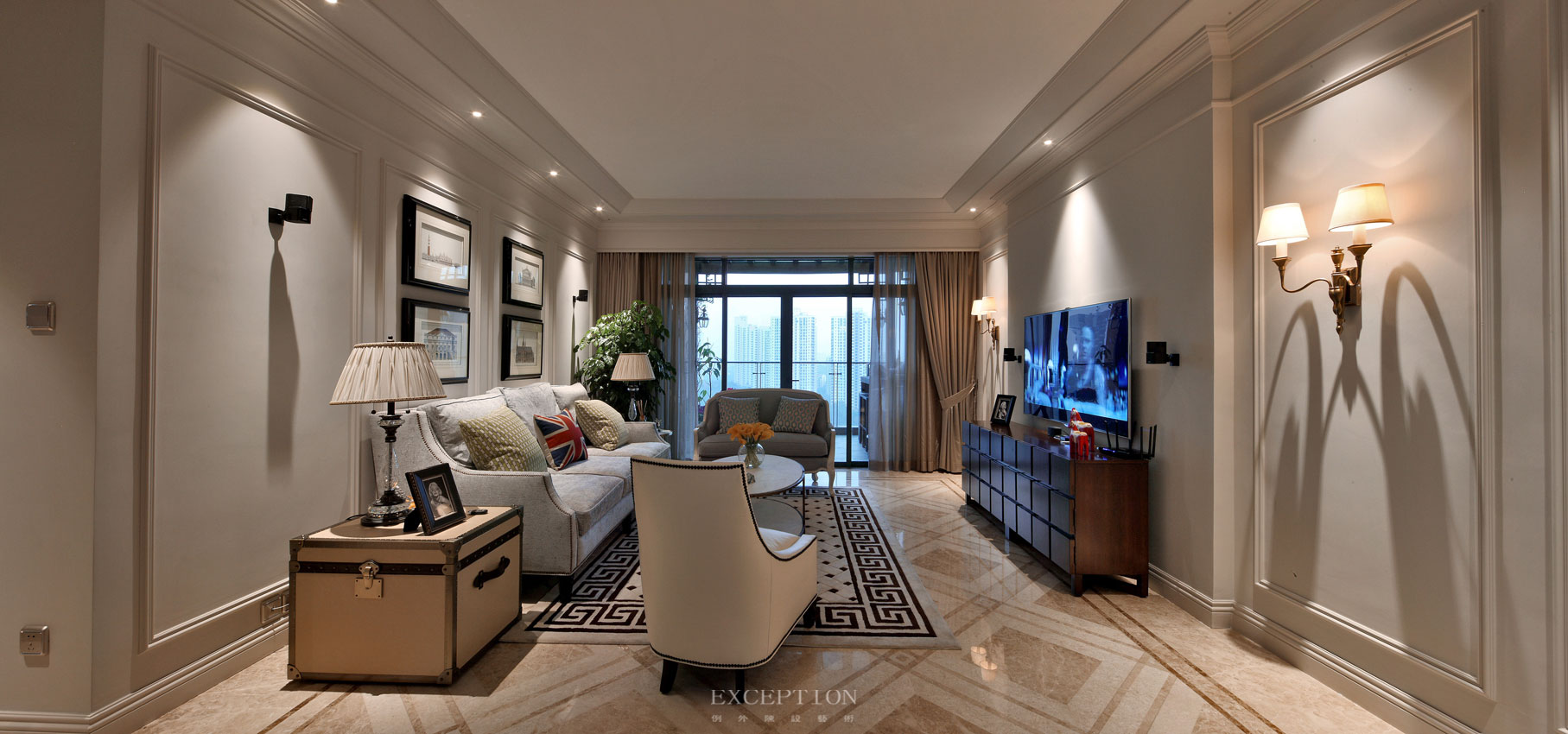 別墅軟裝設計、深圳軟裝設計、深圳軟裝公司、深圳別墅設計-例外（香港）國際陳設藝術顧問有限公司
