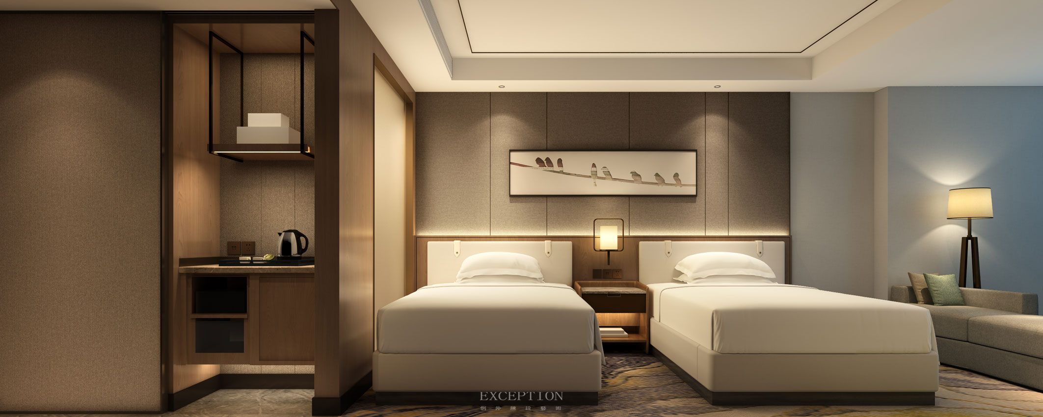 別墅軟裝設(shè)計、深圳軟裝設(shè)計、深圳軟裝公司、深圳別墅設(shè)計-例外（香港）國際陳設(shè)藝術(shù)顧問有限公司