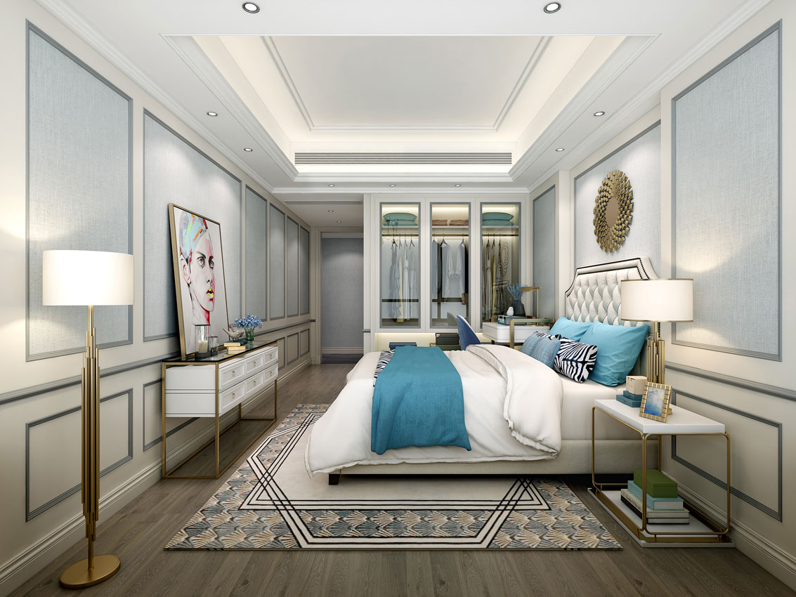 金裕星河丹堤樣板房F戶型設計